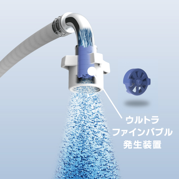 ウルトラファインバブル発生装置内蔵